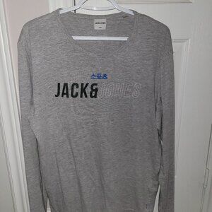 Jack & Jones Long Sleeve Crewneck T-Shirt